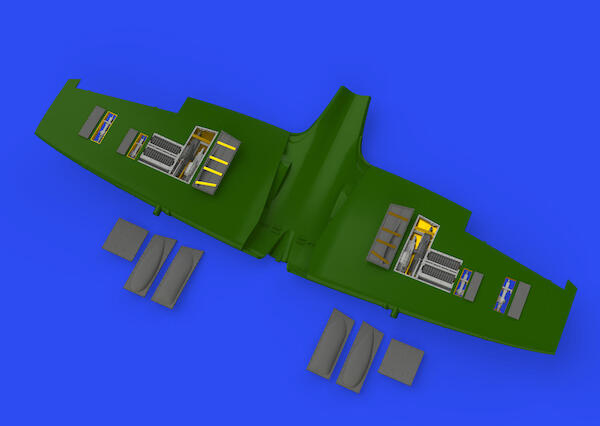 Supermarine Spitfire MKVc Gun Bays (Eduard)  E648666