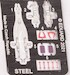 P39Q Airacobra  Lk Instrument Panel and seatbelts (Arma Hobby) E674002