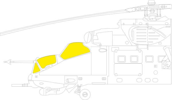 Mask Mil Mi24P Hind TFace (Zvesda)  EX799
