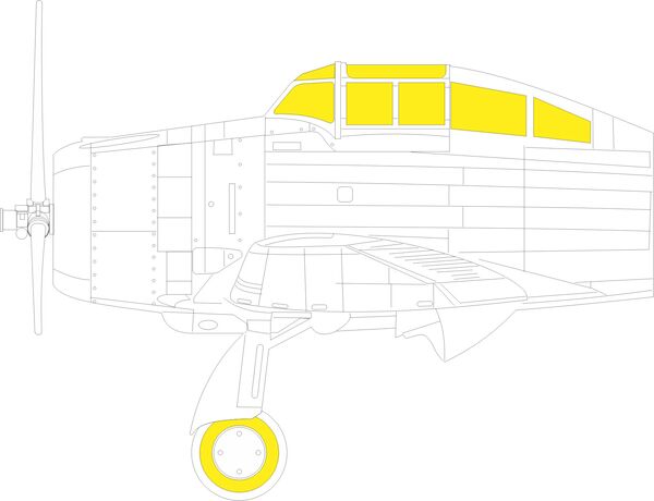 Mask Seversky P35 (Dora Wings)  EX831