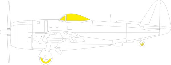 Mask Republic P47D-25 Thunderbolt  (Mini Art)  EX997