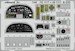 Detailset North-American B-25D Mitchell Interior (Accurate Miniatures, Revell) FE1117