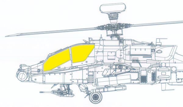 Mask AH64E Apache (TAKOM)  jx311
