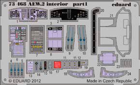 Detailset Sea King AEW2 Interior Self Adhesive (Cyber Hobby)  SS468