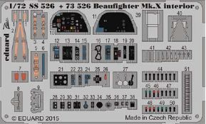 Detailset Beaufighter MkX Interior Self adhesive (Airfix)  SS526