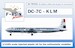 Douglas DC7C (KLM) FRP4002