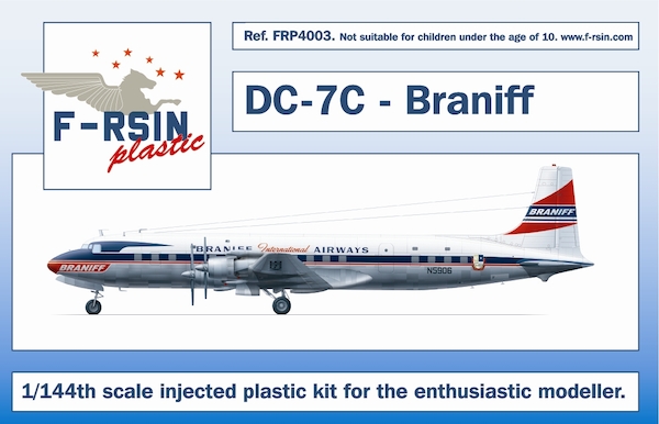 Douglas DC7C (Braniff)  FRP4003