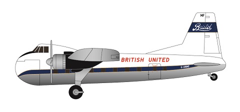 Bristol Freighter Mk.31 (British United)  FRP4103