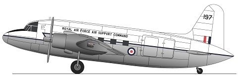 Vickers Valetta (RAF)  FRP4132