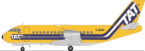 VFW-614 (Touraine Air Transport TAT)  FRP4136