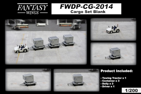 Airport Accessories Cargo Set Blank  FWDP-CG-2014