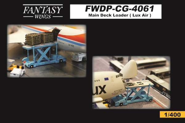 Main Deck Loader Set Luxair  FWDP-CG-4061