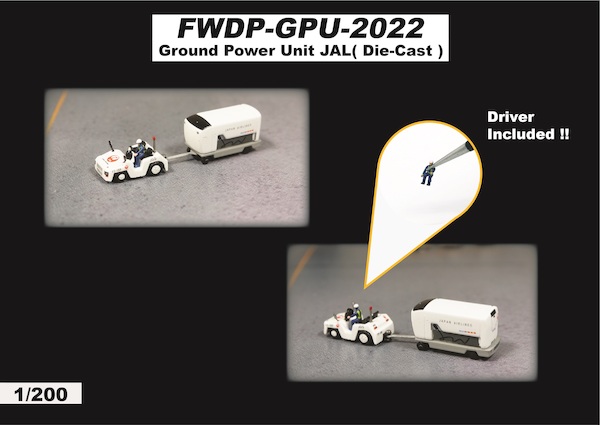 Airport Accessories Ground Power Unit Set JAL  FWDP-GPU-2022