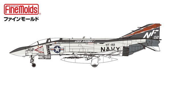 McDonnell Douglas F4J Phantom "USS Midway 1978"  72743