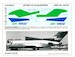Boeing 727-100 (Air West blue/green) FP44-52
