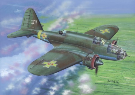 PZL P-37A Los  72040