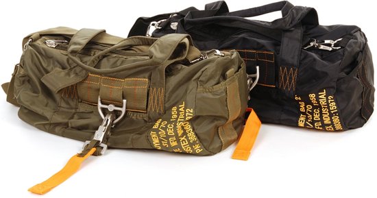 Parachute bag 2/pilot bag Black  35950213A BLACK