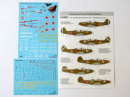 Red Snake; Soviet P39 Airacobra  FOX48-021