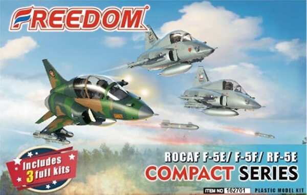 ROCAF F5E / F5F / RF5E  Tiger II  Egg Planes (3 kits included)  162701