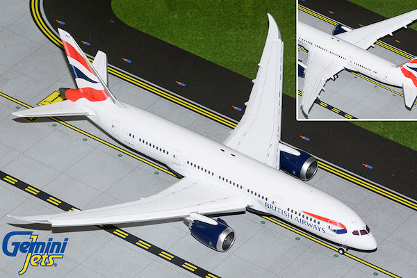 Boeing 787-8 Dreamliner British Airways G-ZBJG flaps down  G2BAW1120F