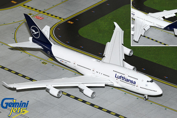 Boeing 747-400 Lufthansa D-ABVY flaps down  G2DLH1241F