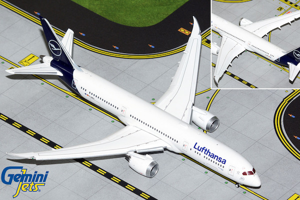 Boeing 787-9 Dreamliner Lufthansa D-ABPA (flaps down)  GJDLH2046F