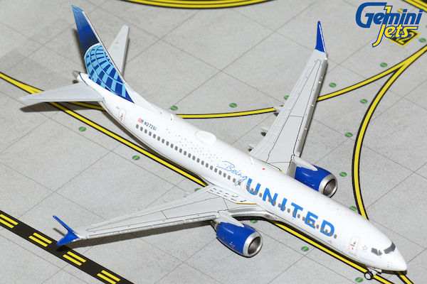 Boeing 737 MAX 8 United Airlines N27261 "Being United"/"United Together"  GJUAL2074