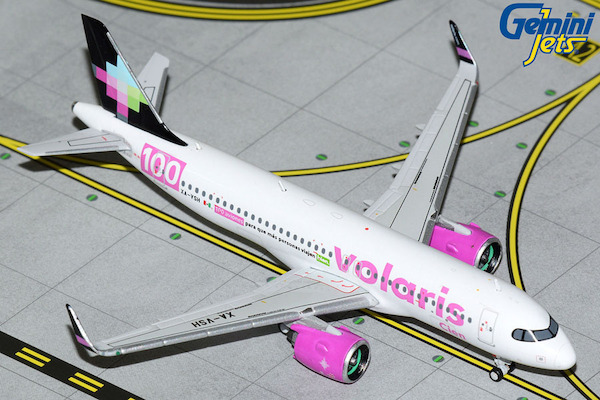 Airbus A320neo Volaris "100 Aviones" XA-VSH  GJVOI2132