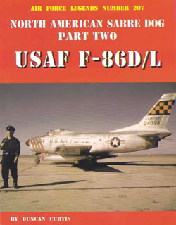 USAF F86D/L: North American Sabre Dog part two  0942612949