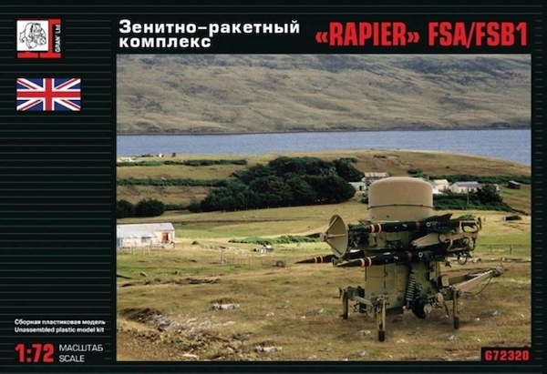 RAPIER FSA/FSB1 Anti-Aircraft Missile as used during the Falkland War (RESTOCK)  72320