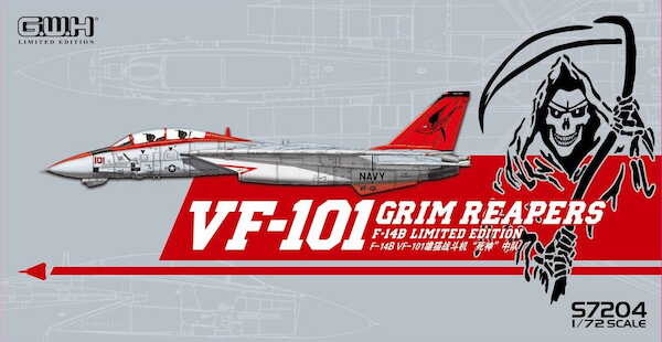 Grumman F14B Tomcat (VF101 "Grim Reapers')  S7204