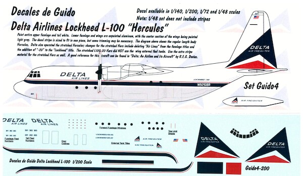Lockheed L100 Hercules (Delta)  GUIDO4-200