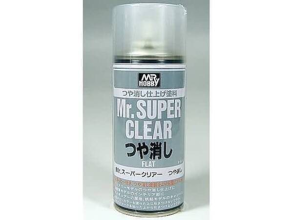 Mr Super Clear Coat Matt acrylic Varnish (170ml spray)  B514