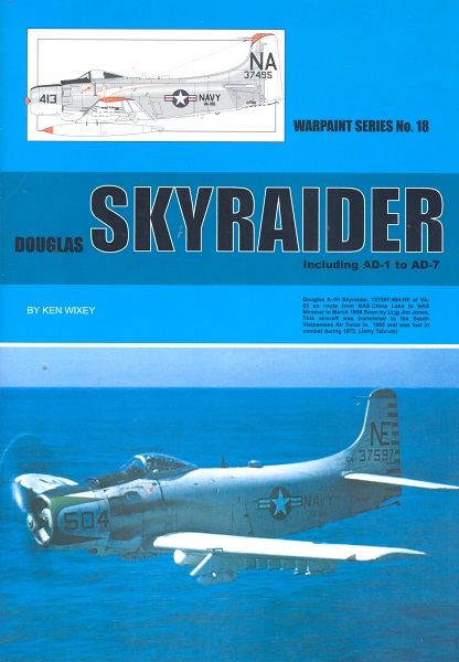 Douglas Skyraider AD1 to AD7  WS-18