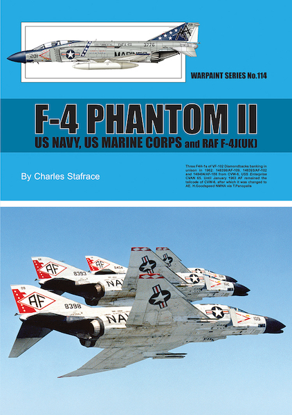 F4 Phantom US Navy, US Marine Corps and RAF F4J(UK)  ws-114