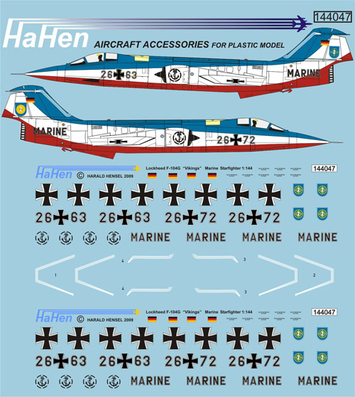 F104G Starfighter (Marine "Vikings")  HH144047