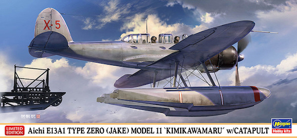 Aichi E13A-1 "Jake" model 11 "Kiwikawamaru" with Catapult  02455