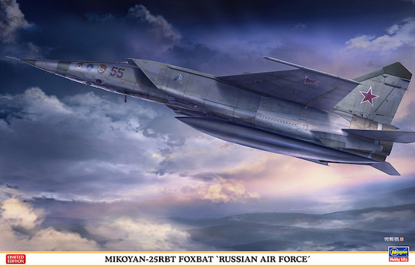 Mikoyan MiG25RBT 'Foxbat' "Russian AF"  07462