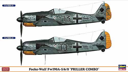 Focke Wulf Fw190A-5/6/8 "Priller" (combo of 2 kits)  2402003