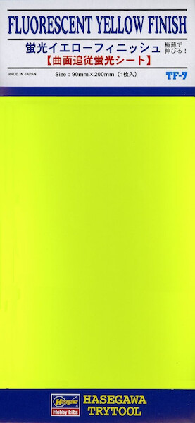 Fluorescent Yellow finish foil  TF07