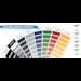 Scale Modelling Basic colours paint set (8 colours) Optimised for Brushpainting  HTK-BS100