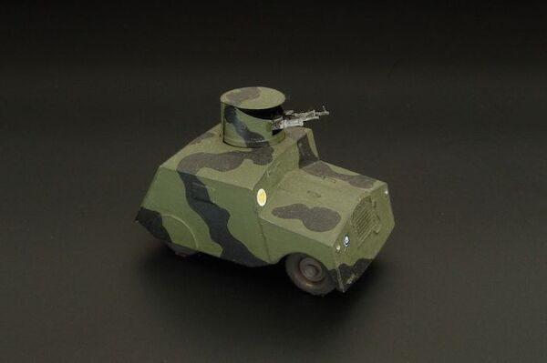 Beaverette, armoured airfield protection Car  HLP72029