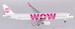 Airbus A321 WOW Air TF-DAD Herpa Wings Club Edition 531870