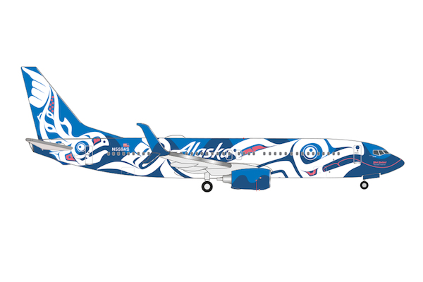 Boeing 737-800 Alaska Airlines "Xat Kwani" (Salmon People) N559AS  537643
