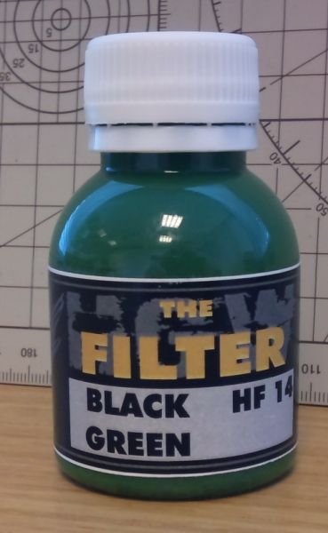 Black green filter  HF14