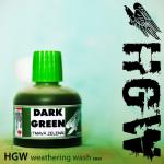 Dark Green Weathering wash  HGW-GREEN