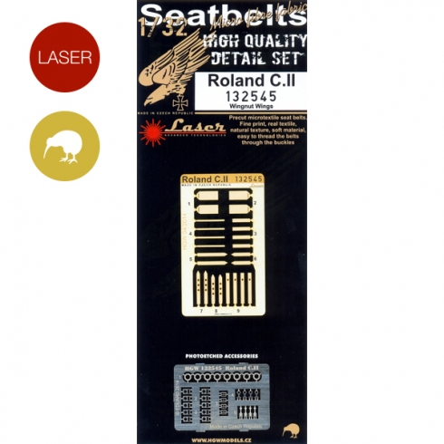 Roland DVIb seat belts (Wingnut Wings)  HGW132543