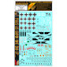 Wet Transfer Decals markings and stencils for Focke Wulf FW190A (Early versions) (Eduard) HGW248043