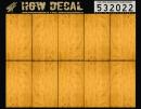 Pinewood panels Transparent (Yellow)  HGW532022