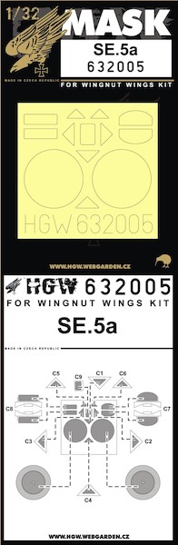 RAF Se5A mask (Wingnut)  HGW632005